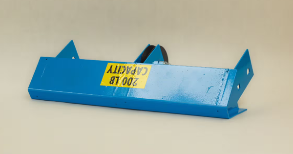 Safety Hoist Parts CH-B-PK safety hoist, blue, heavy-duty lifting equipment component with 300 lb capacity.