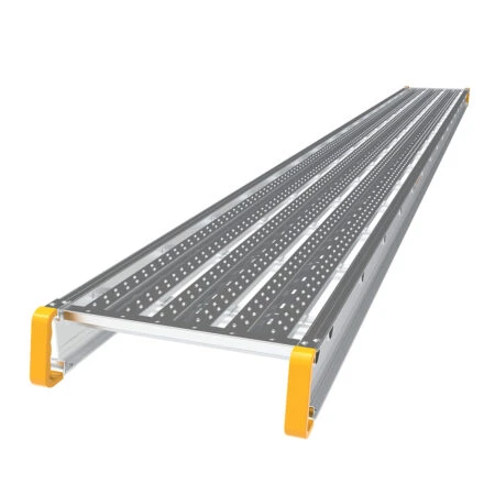MetalTech M-SPA22016 aluminum plank, 20" x 16' stage, yellow feet, equivalent to Werner 2516.