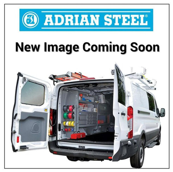Adrian TSK80M26W top side kit truck accessory for vans, 80" Adrian Steel medium size white unit.