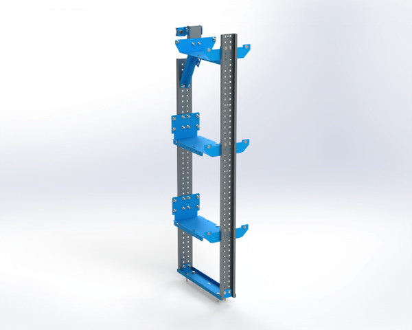 Adrian ACSK1449-GMA3 14" Center Support Kit, 3-Shelf, Express/Savana