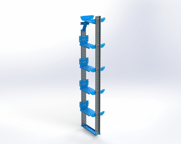 Adrian ACSK1468A5 14" Center Support Kit, 5-Shelf