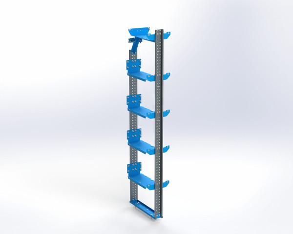 Adrian ACSK1668A5 16" Center Support Kit, 5-Shelf / High Roof