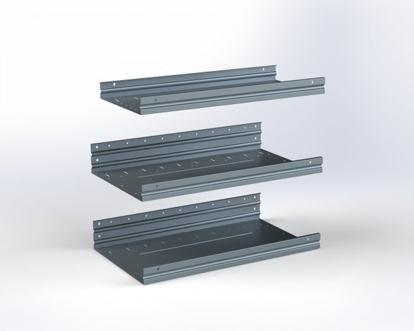 Adrian ASFK2T1630G3 3-Shelf Kit, 16 x 30 / Transit Low Roof, Express & Savana