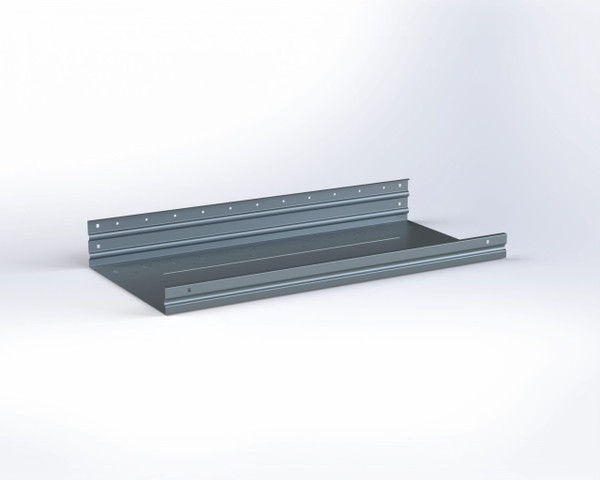 Adrian ASFK2T1636G1 Shelf, 16 x 36, vehicle storage accessory, gray metal shelving unit.