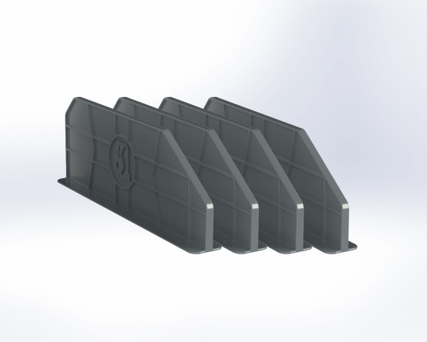 Adrian DIVK164 16" Shelf Divider, 4-Pack