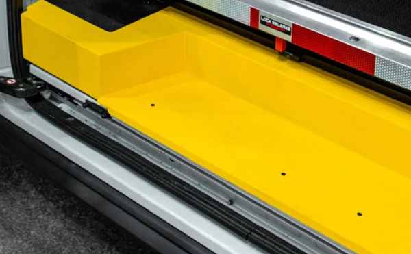 Legend 309-151-1018 Steel Floor Threshold Set for Vehicle Entry, Passenger & Rear GMC Savana.