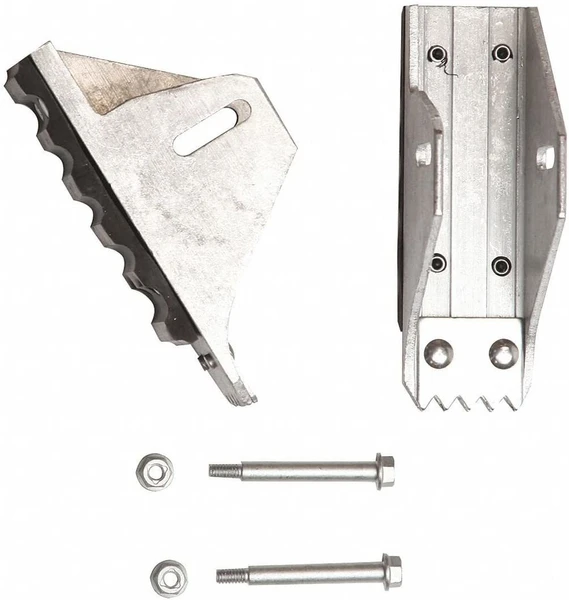 Werner Parts 26-5 ladder part replacement shoes for fiberglass extension and single ladders, safety shoe kit.