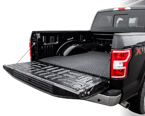 Legend TF1-043-01 F150 6mm truck bed mat, black rubber truck bed liner by Legend.