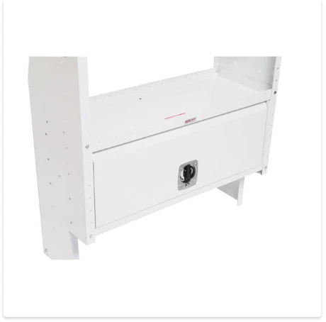 Weather Guard 9040-3-01 Secure Storage Module with Heavy-duty lockable cabinet, 42in x 17in x 16in.