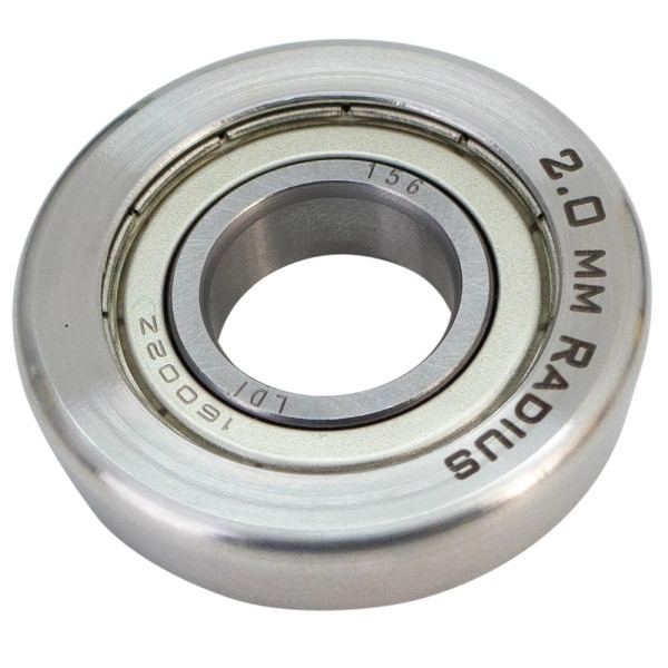 Malco FSLR Roller, Large Radius, Curve Bender, 2.0mm, Malco Tool, silver color.