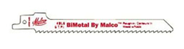 Malco 4DL6 Reciprocating Saw Bladed, Bimetal, 6L 6T Reciprocating Blades, Malco Tool brand.