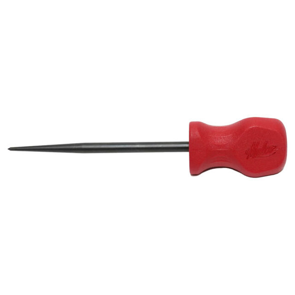 Malco A2 Scratch Awl, Large Grip, 1/4", red handle, Precision Point Awl, Malco Tool.