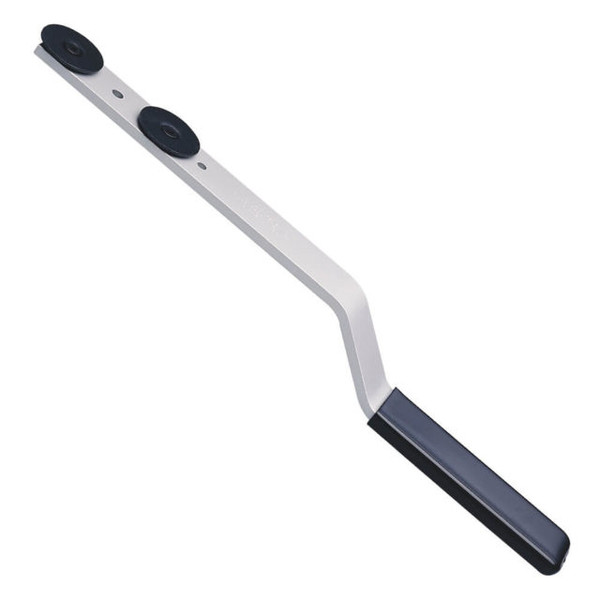 Malco DS2 Duct Stretcher, Offset, silver and black tool by Malco Tool, offset duct tool.