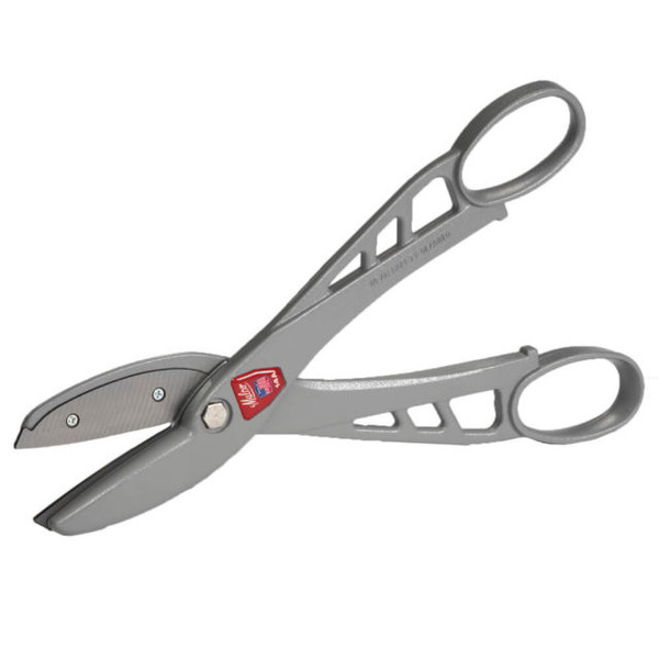 Malco Tool MC12A Andy Classic Aluminum Handled Snips 12″ hand tools, gray color, Malco Tool brand.