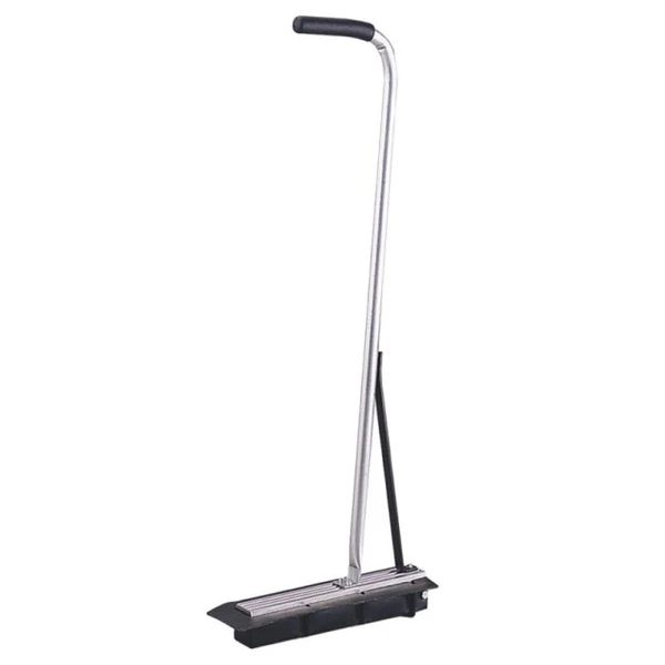 Malco Tool MS12 Hand Held Magnetic Sweep, black and silver, for metal debris cleaner.