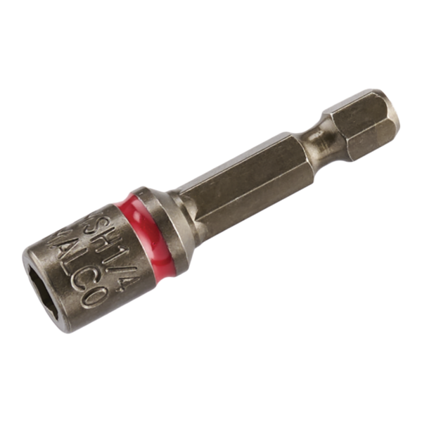Malco Tool MSH14 Standard Short Magnetic Hex Driver, 1/4″ hex, for fasteners and various tasks.