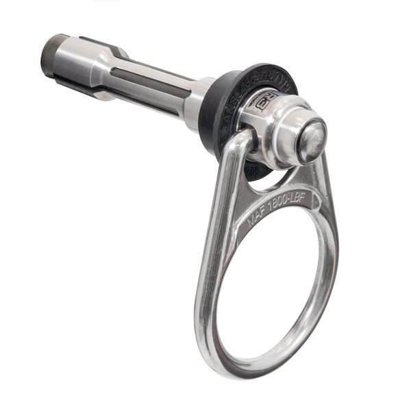 Werner Fall Protection A510300 R3 reusable concrete Anchor for Construction, 5K, 3/4", silver in color.