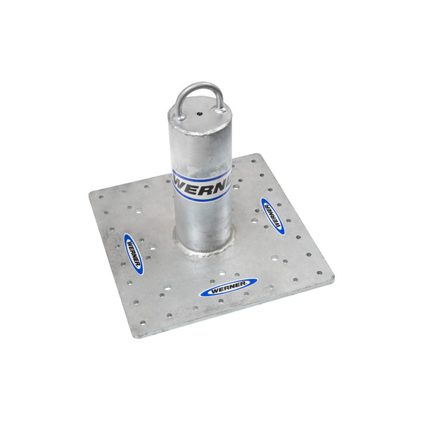 Werner Fall Protection A525400 Post Anchor steel post support safety equipment.