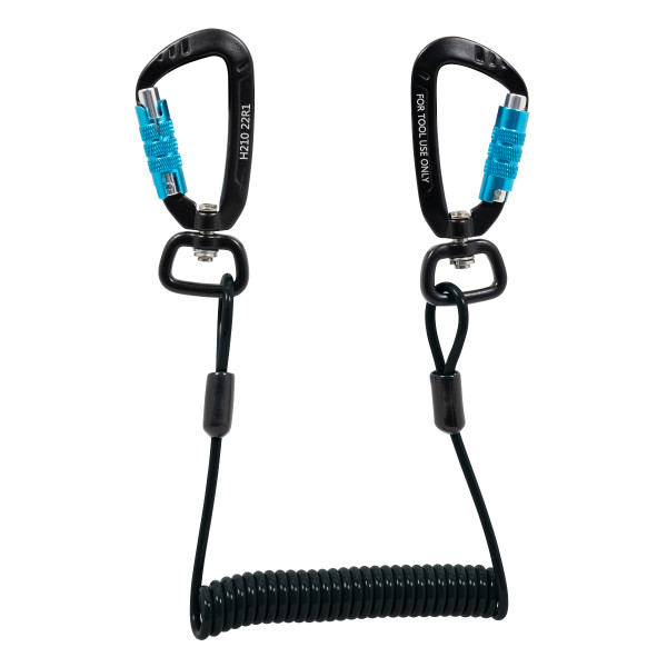 Werner M450006 Coiled Tether w/Dual Carabiner