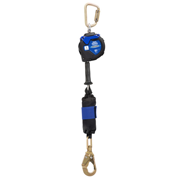 Werner R410010 Max Patrol 10' Cable Self-Retracting Lifeline - Thermoplastic Housing w/Snap Hook