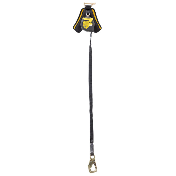 Werner Fall Protection R430006LE-TB Bantam 9FT Tie-back SRL with Kevlar webbing lifeline and leading edge.