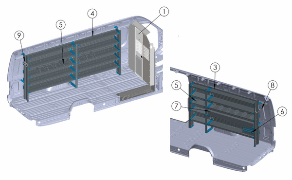 Adrian GEN-SPHR170XB General Service Package, Sprinter High Roof 170EWB