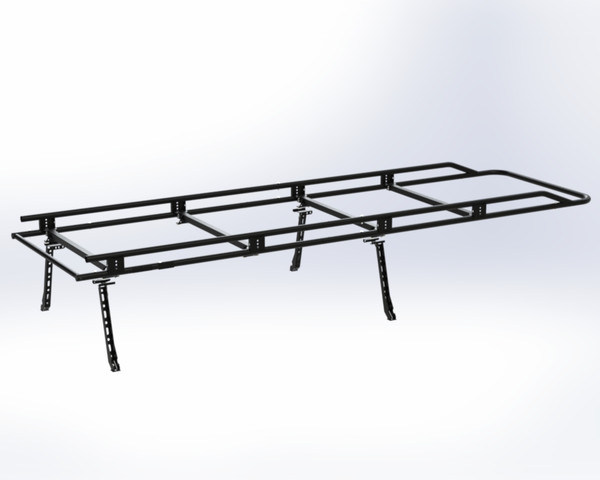 Adrian SLRT-8FC26 Load Runner Rack, Truck Cap, Crew Cab, 8' Bed