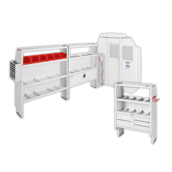 Weather Guard 600-8453R HVAC/Mechanical Van Package, Sprinter, 144in Wheelbase, High Roof