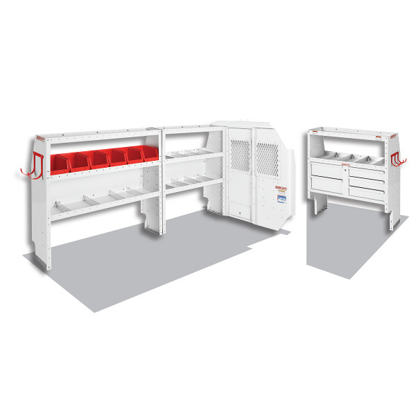 Weather Guard 600-8111R General Service/Contractor Van Package, Full-Size, Ford Transit, 130in Wheelbase