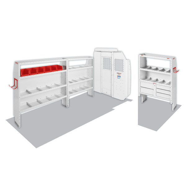 Weather Guard 600-8441L General Service Van Package, RAM ProMaster, 159" WB, High-Roof