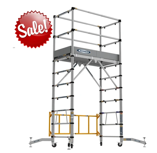 Werner ATS-72 Aluminum 6ft Telescoping Scaffold