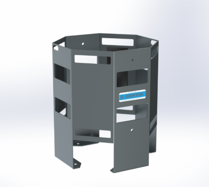 Adrian VTH130 Vertical Tank Holder, (1)30 lbs. Tank