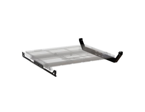 Adrian EBMK-GM15-6.5 Extendobed No-Drill Mounting Kit, Silverado/Sierra 1500, convenient installation, silver.