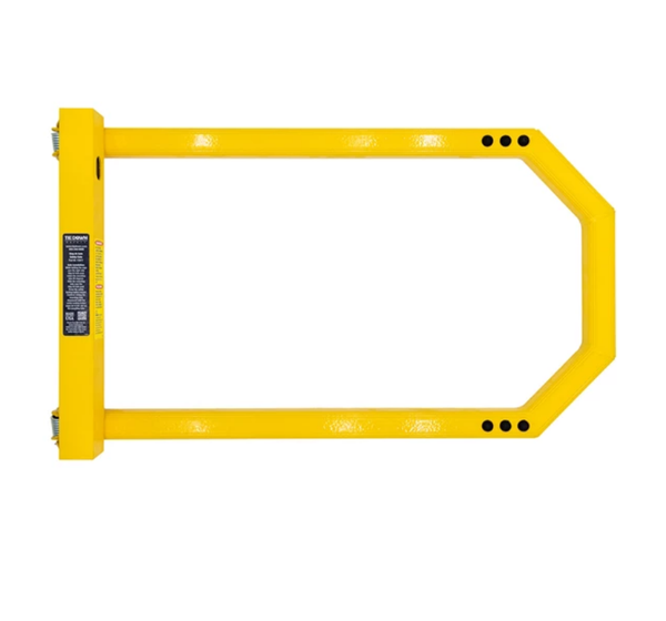 Tie Down 72941 yellow ladder walk-through gate assembly by Tie Down Engineering.