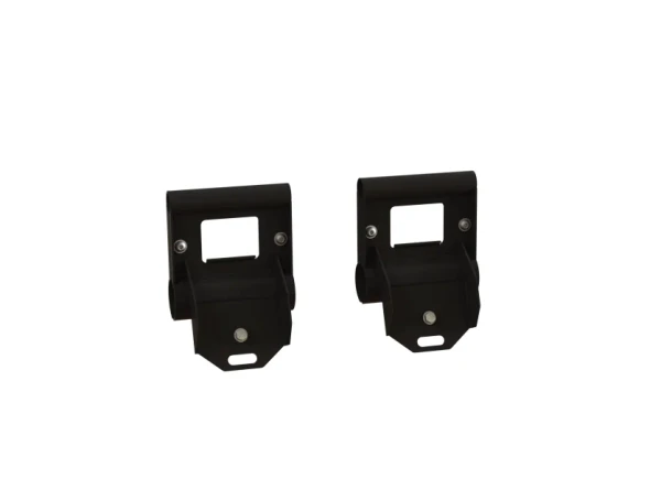 Holman 31490 Retractable Ratchet Straps with Pro Rack Mount Brackets - 2" W x 7' L  - Pair