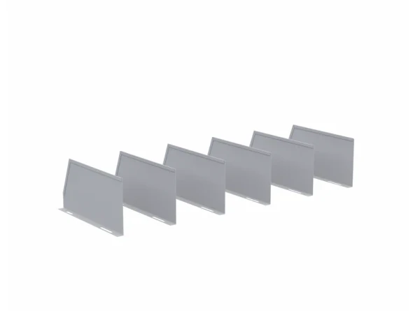 Holman 40030 Shelf Dividers 6" Tall (Set of 6)