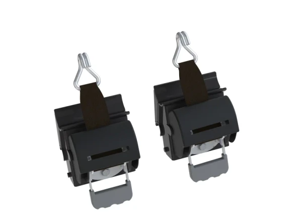 Holman 31495 2" Ratchet Strap Kit for Forklift Loadable Racks