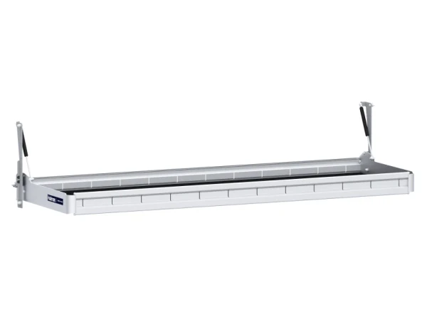 Holman 48607 Folding Shelf, Extra Shelf, 60" W x 20" W, by Holman, silver.