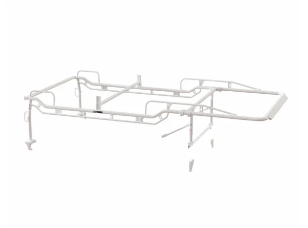 Holman 2SBF8RW The Pro Rack Full Kit - Service Bodies, Forklift Loadable, 8' Body, Regular Cab, White - Not compatible with PII part numbers