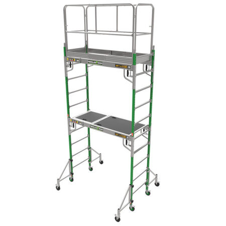 MetalTech I-TCFISC 12′ complete Fiberglass Baker scaffold tower set