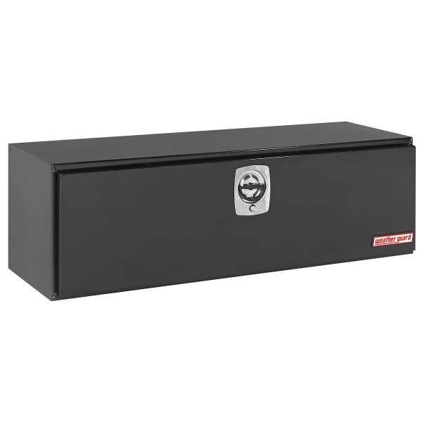 Weather Guard Model 560-5-02 Under Bed Box, Steel, 11.2 cu ft, Gloss Black Finish