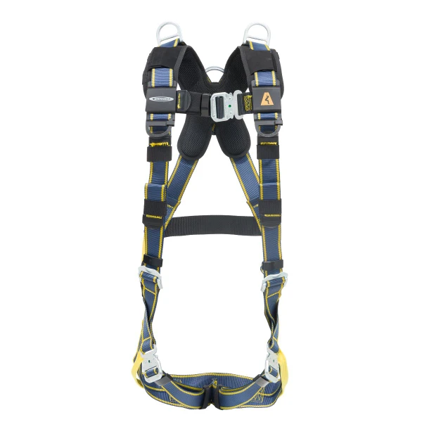 Werner Fall Protection H14300X Blue Armor Retrieval Harness / Quick Connect chest and legs