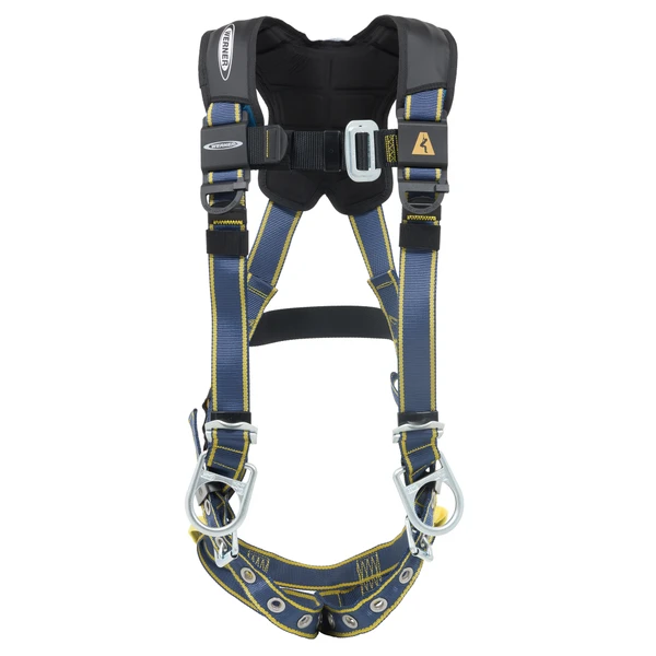 Werner Fall Protection H23200X Blue Armor Positioning Harness / Tongue buckle leg straps