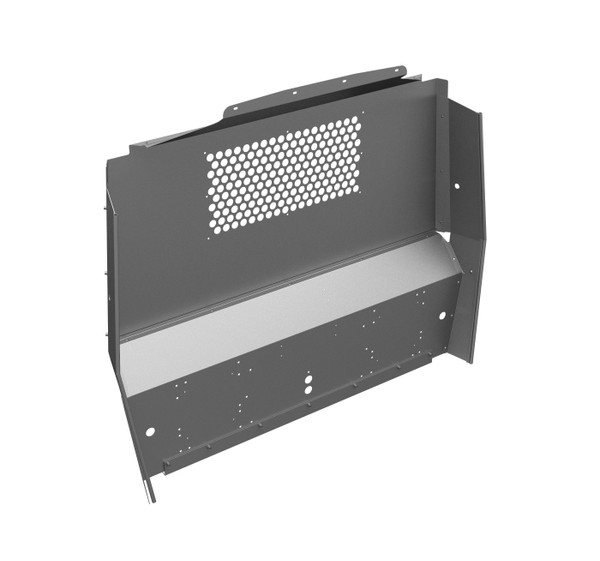Adrian Gray Divider, Transit Connect Partition with Visibility, Gray color, Adrian brand, #P2TCS14 model.