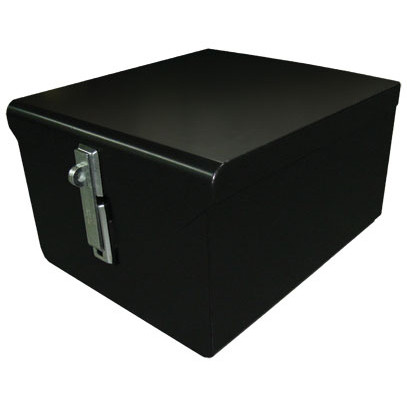 Adrian Steel #LKB1 Lock Box, 20w x 14.5h x 25d, Black - Industrial