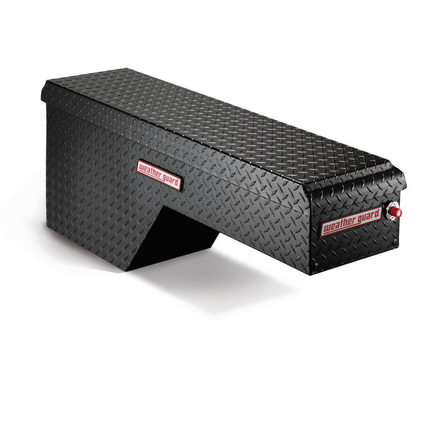 Weather Guard Model 172-5-01 Aluminum Pork Chop Box, 3.4 cu ft, Truck Organizational Gear storage.