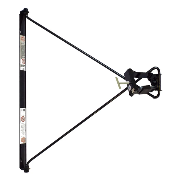 Alum-A-Pole #AABR Pump Jack Steel Rigid Brace, black steel rigid support by Alum-A-Pole.
