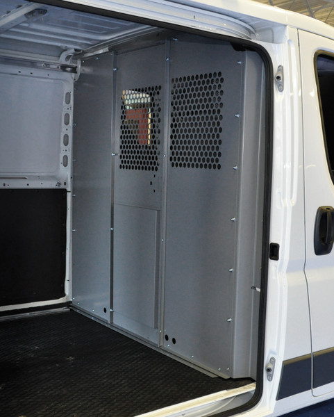 Adrian Steel #S1M2C2PM Steel Partition Panel Kit w/ Visibility , Gray, Multiple Vehicles