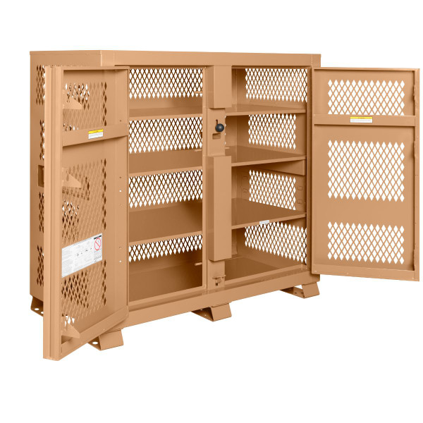 Knaack Model 139-MT-KL TOOL KAGE Cabinet, 60" x 30" x 60" w/Lock