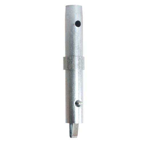 MetalTech M-MLC1S Coupling Pin & Spring-Lock 1-3/8" with 1" Collar, Galvanized, 1" coupler.